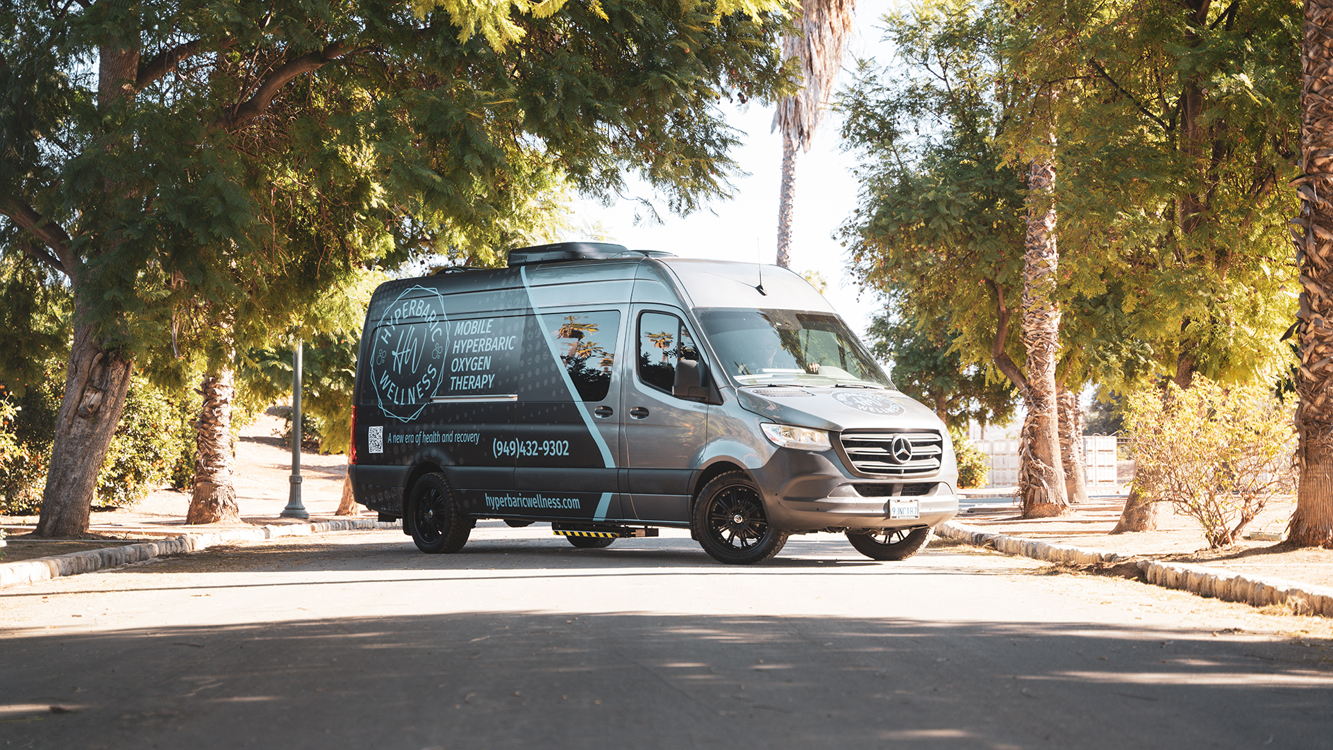 Hyperbaric Wellness mobile HBOT van in Southern California