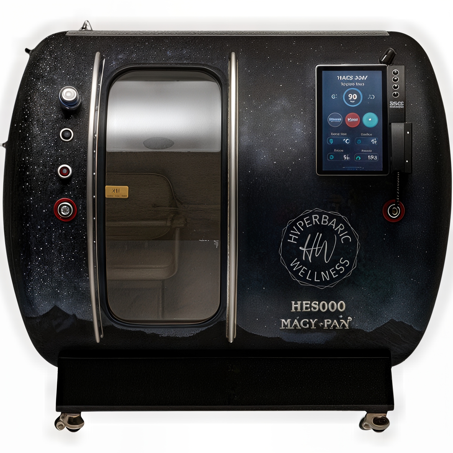 Macy-Pan HE5000 chamber shown from the front