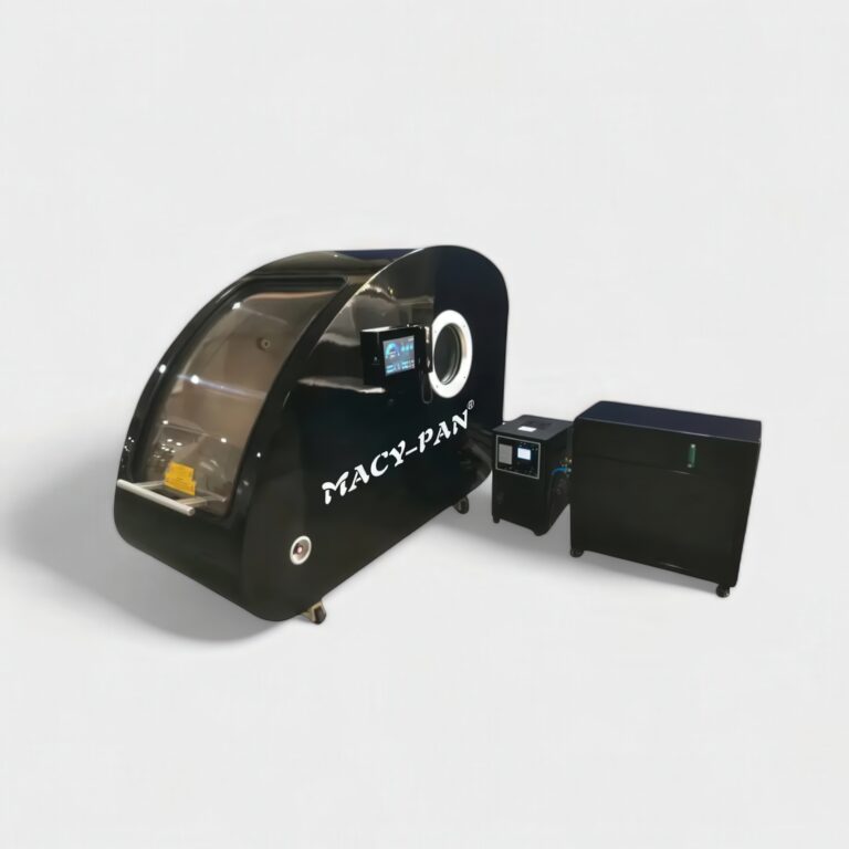 Macy Pan R606 (HP750) Hard Sitting Hyperbaric Chamber – 1 Person, 1.5–2.0 ATA, Compact Design Fits Through Doors